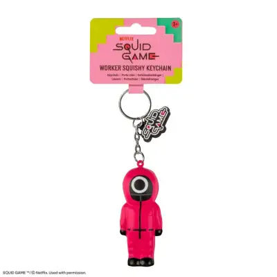 Porte-clés Squid Game worker squishy